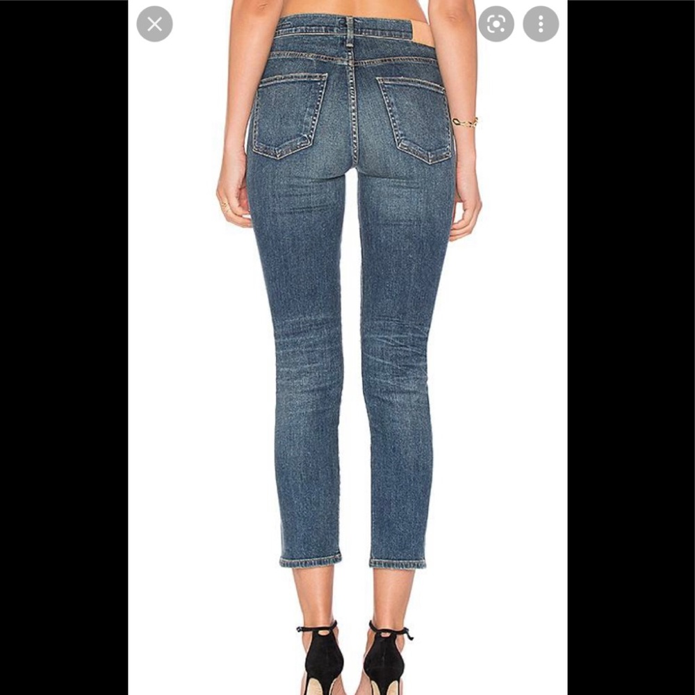 New Citizens of Humanity Cara High Rise Skinny Ankle size 25